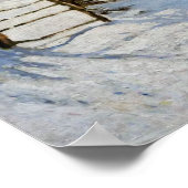 De ekster (1868-1869) Claude Monet sneeuwlandschap Poster (Hoek)