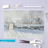 De ekster door Claude Monet Decoupage Tissuepapier (Craft)