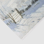De ekster door Claude Monet Decoupage Tissuepapier (Detail)