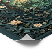 De ekster | Spring Day Forest Art Poster (Hoek)