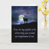 De Elanden en de Maan van de Kaart van de Zegen (Gele Bloem)