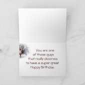 De elanden verjaardag-passen aan kaart (Binnen)