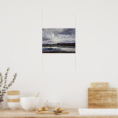 De Elbe en de New Town, Dresden Poster (Keuken)