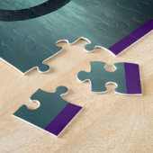 De Eldritch Fietser: Cthulhu rijdt op de fiets Legpuzzel (Zijkant)