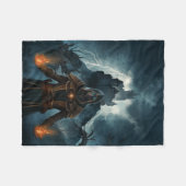 De Eldritch Knight Fleece Deken (Voorkant (Horizontaal))