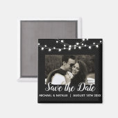 De Elegant Foto van de Lichten van het Koord van d Magneet (Voorkant / Achterkant)