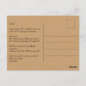 De elegante 50ste Uitnodiging van het Vrouwenverja (Achterkant)