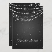 De elegante 60ste het Fonkelen van de Partij van Kaart (Voorkant / Achterkant)