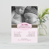 De elegante Aankondiging van de Geboorte van (Staand voorkant)