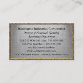 De Elegante Beroeps van de Winter van Adlamchelle Visitekaartje (Achterkant)