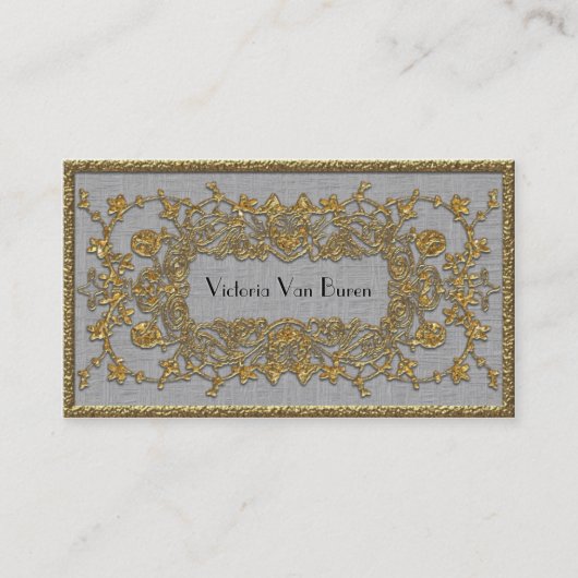 De Elegante Beroeps van de Winter van Adlamchelle Visitekaartje (Voorkant)