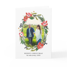 De elegante Bloemen Ovale Foto van de Waterverf |