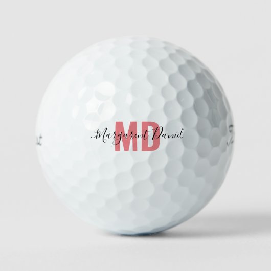 De elegante eenvoud golfballen (Voorkant)