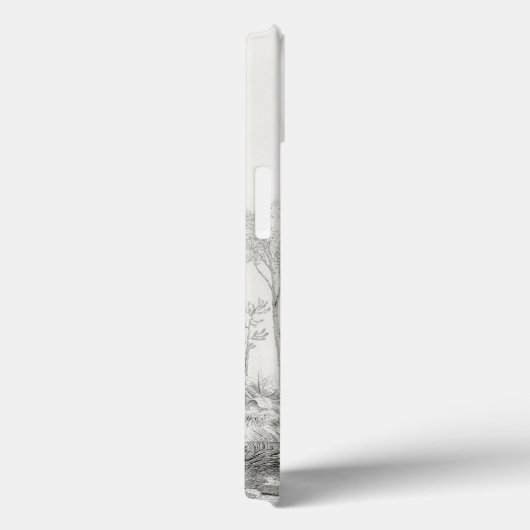 De elegante Giraffe Case-Mate iPhone Case (Achterkant / Rechts)