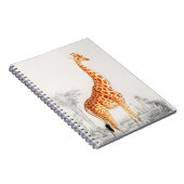 De elegante Giraffe Notitieboek (Rechterzijde)