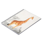 De elegante Giraffe Notitieboek (Linkerzijde)
