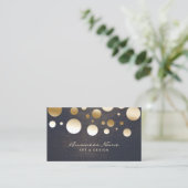 De elegante Gouden Kunstenaar & de Ontwerper van Visitekaartje (Staand voorkant)