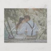 De elegante het trouwen van de manuscriptfoto van  (Voorkant)