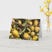 De elegante Italiaanse Amalfi van de Mand van de Kaart (Gele Bloem)