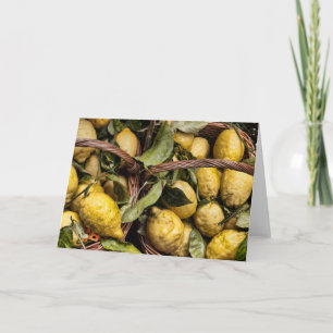 De elegante Italiaanse Amalfi van de Mand van de Kaart