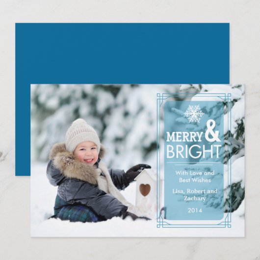 De elegante Kaart Groupon van de Foto van de (Voorkant / Achterkant)