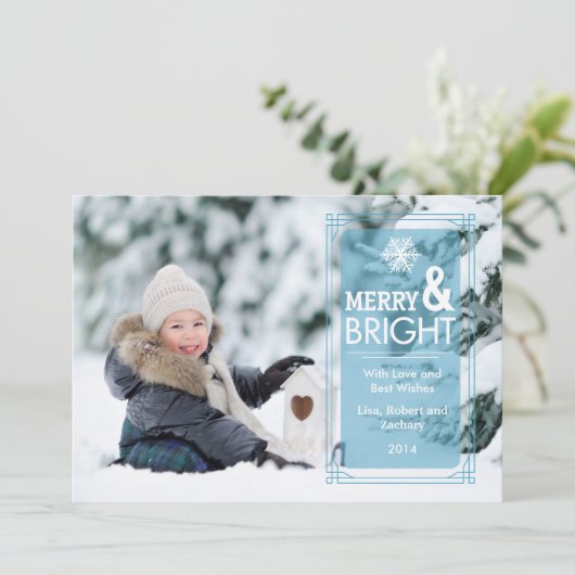 De elegante Kaart Groupon van de Foto van de (Staand voorkant)