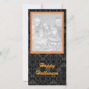 De elegante Kaart van de Foto van Halloween