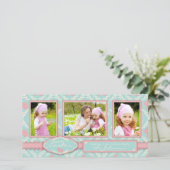 De elegante Kaart van het Trio van de Foto van het (Staand voorkant)