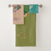 De Elegante Lamassu Bad Handdoek (Insitu)