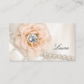 De elegante Ontwerper van het Huwelijk van Juwelen Visitekaartje (Voorkant)