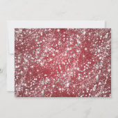 De elegante Partij die van de Verjaardag schittert Kaart (Achterkant)