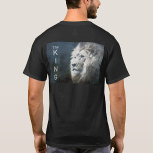 De elegante Pop Art Lion Head-Sjabloon aanpassen T-shirt