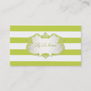 De elegante regelbare strepen van PixDezines+kleur Visitekaartje