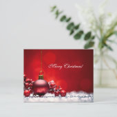 De elegante Rode Kaart van OrnamentGreeting van de (Staand voorkant)