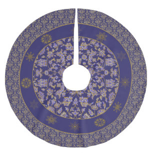 De elegante Rok van de Kerstboom van het Damast