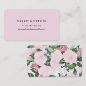 De elegante Romaanse Kaart van de Website van | Visitekaartje (Voorkant / Achterkant)