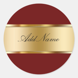 De elegante Stickers van het Monogram