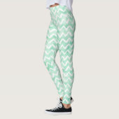 De elegante Strepen van de Chevron van de Leggings (Links)