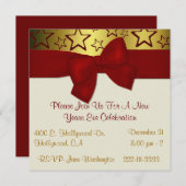 De elegante Uitnodiging van de Partij van (Voorkant / Achterkant)