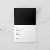 de elegante uitnodiging van de verrassingspartij (Binnen)