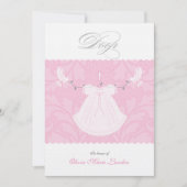 De elegante Uitnodiging van het Doopsel van het Me (Voorkant)