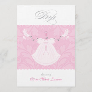 De elegante Uitnodiging van het Doopsel van het Me