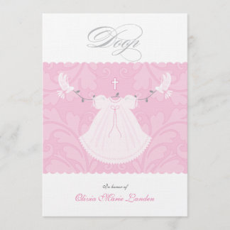 De elegante Uitnodiging van het Doopsel van het Me