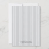 De elegante Uitnodiging van het Vrijgezellenfeest (Achterkant)