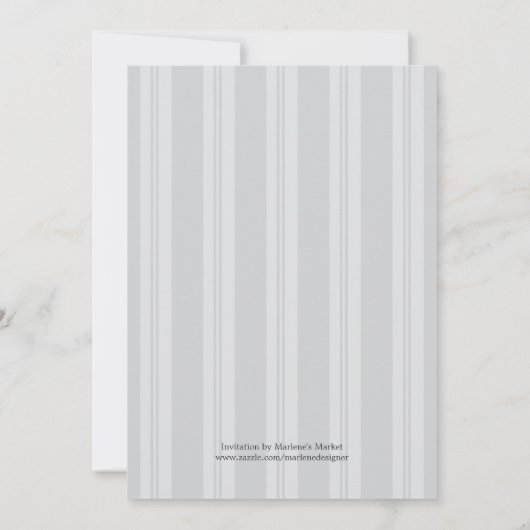 De elegante Uitnodiging van het Vrijgezellenfeest (Achterkant)