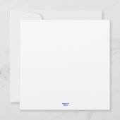 De elegante Vikinguitnodiging Save The Date (Achterkant)