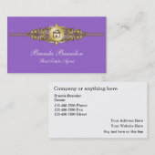 De elegante Visitekaartjes van de Makelaar in (Voorkant / Achterkant)