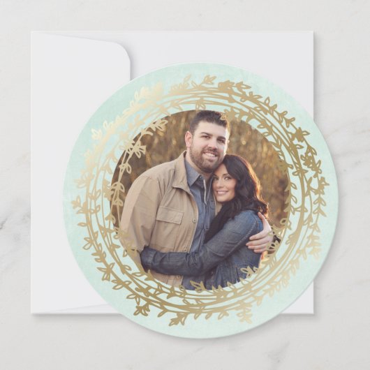 De elegante Winter | de Kaart van de Foto van de (Voorkant)