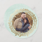 De elegante Winter | de Kaart van de Foto van de (Voorkant / Achterkant)