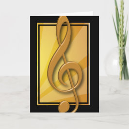 De elegante Zwarte en Gouden Kaart van de